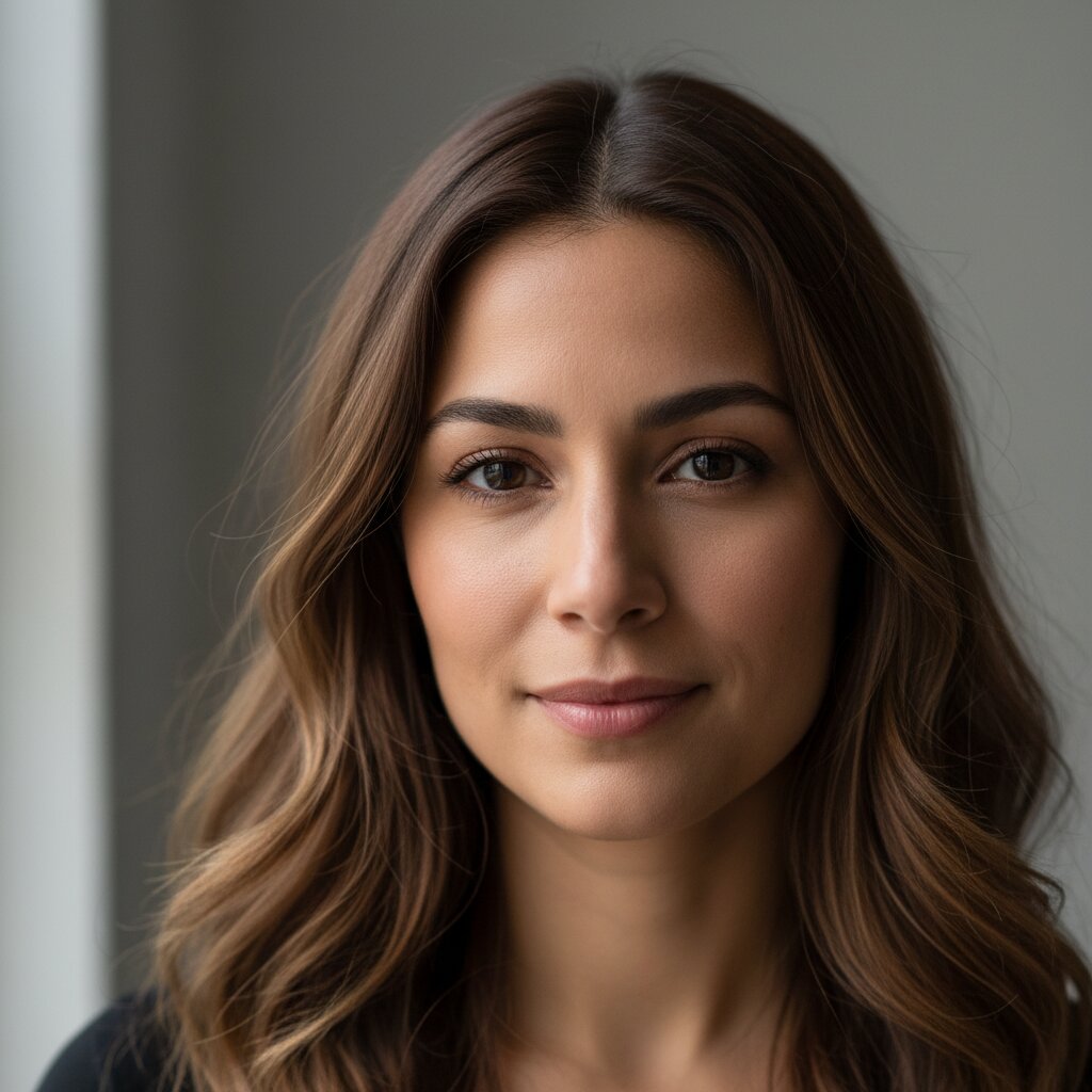 Medium shag kapsel voor vrouwen