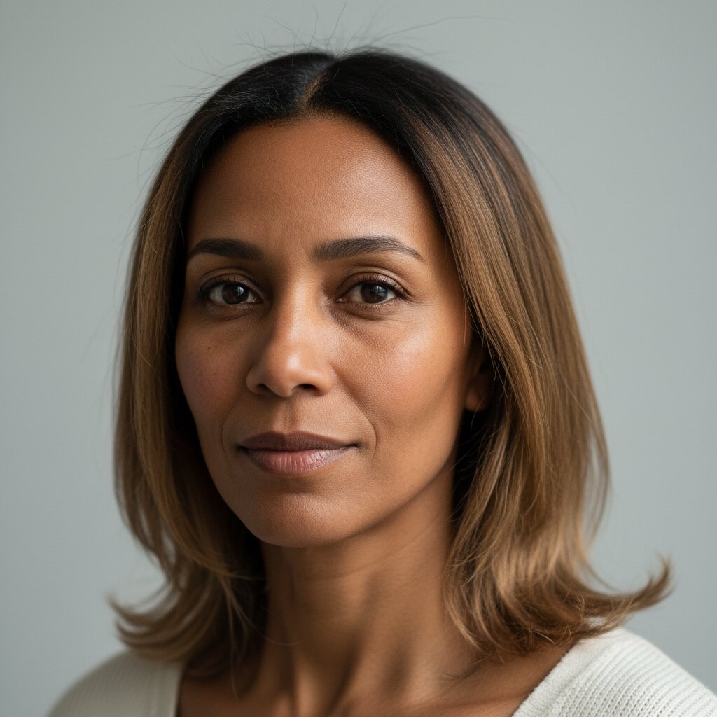 Verschillende voorbeelden van shadow root op blond, bruin en rood haar