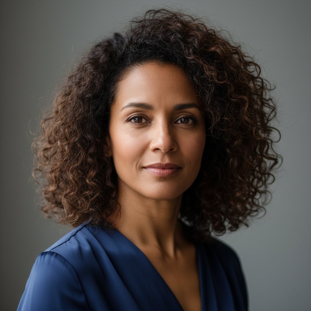 Lange lagen kapsel voor dik haar