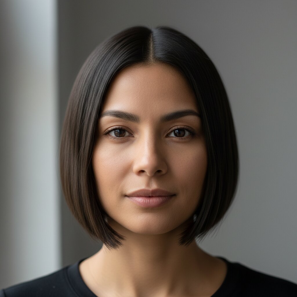 Graduated bob met volume