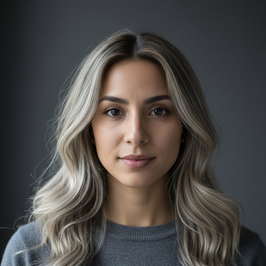 Platina blond kleurbehandeling bij Haarvisie salon