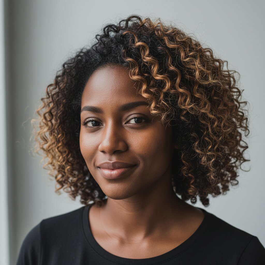 Foilyage kleurtechniek — glanzende highlights gecombineerd met balayage bij Haarvisie Rijswijk