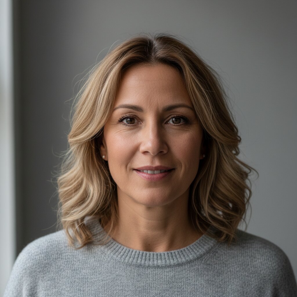Kapper die balayage aanbrengt met penseel op lang haar