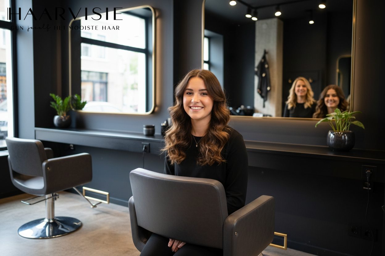 Balayage resultaat bij kapsalon Haarvisie Rijswijk na thuisverf
