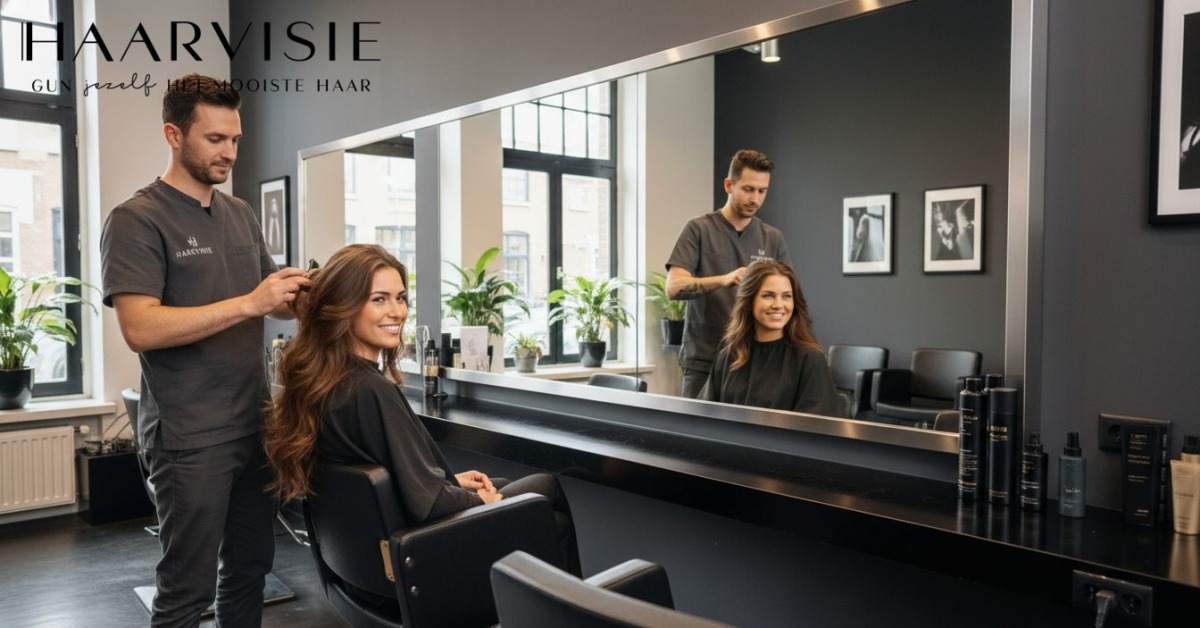 Olaplex en K18 haarbescherming bij kapsalon Haarvisie Rijswijk